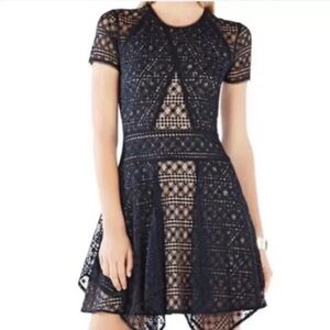 bcbg maxazria Black Lacy dress black
